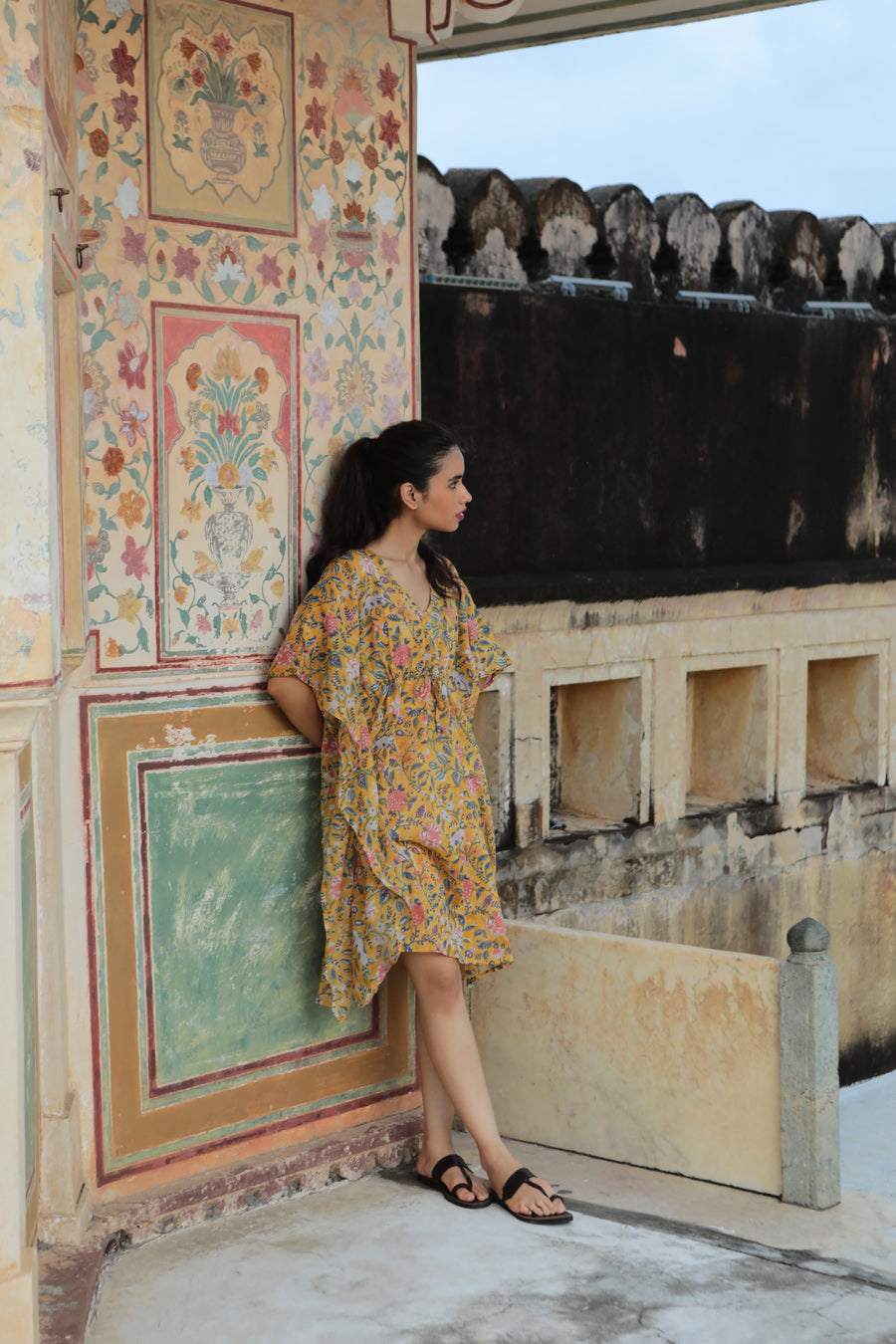 Basanti Leher - Kaftan