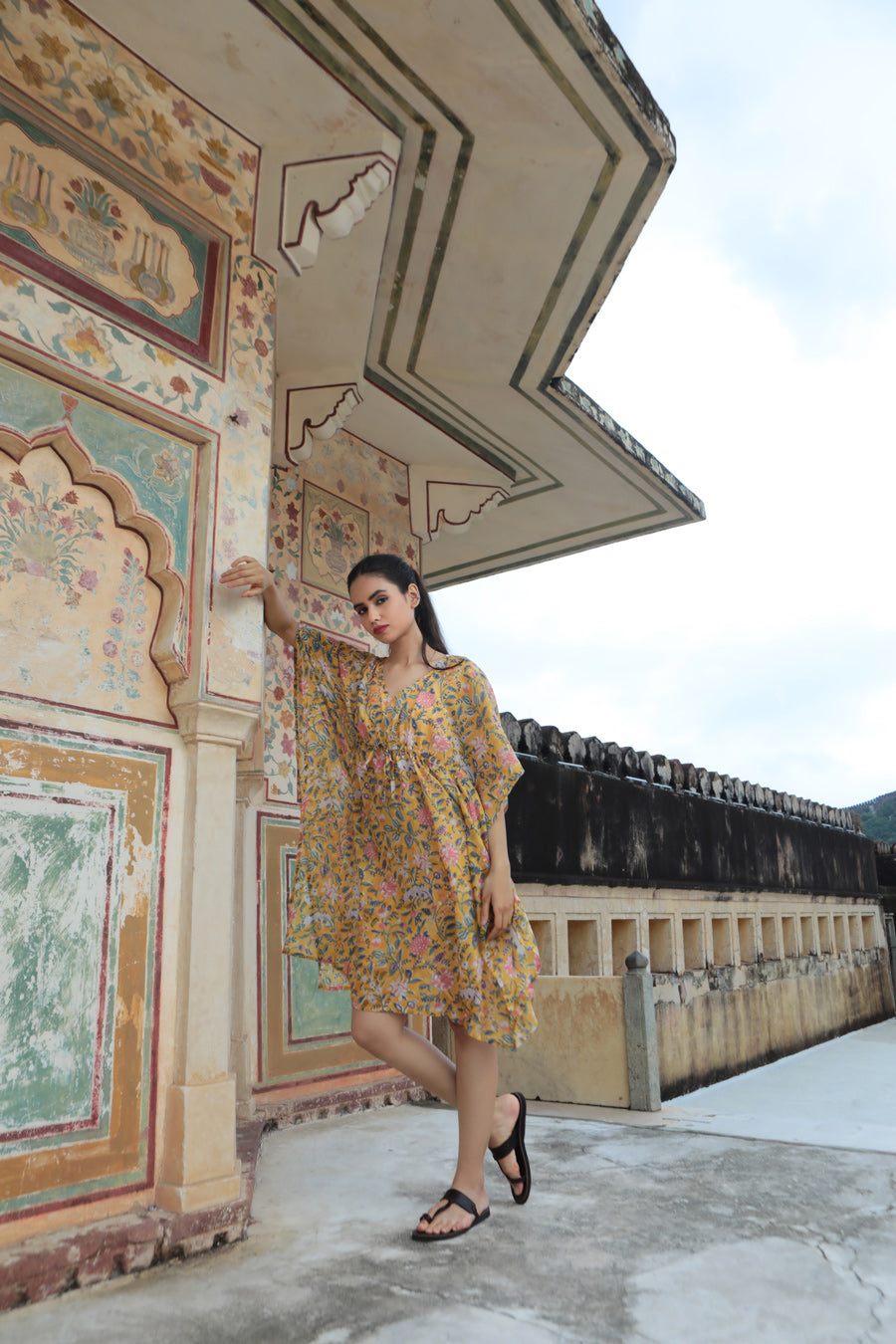 Basanti Leher - Kaftan