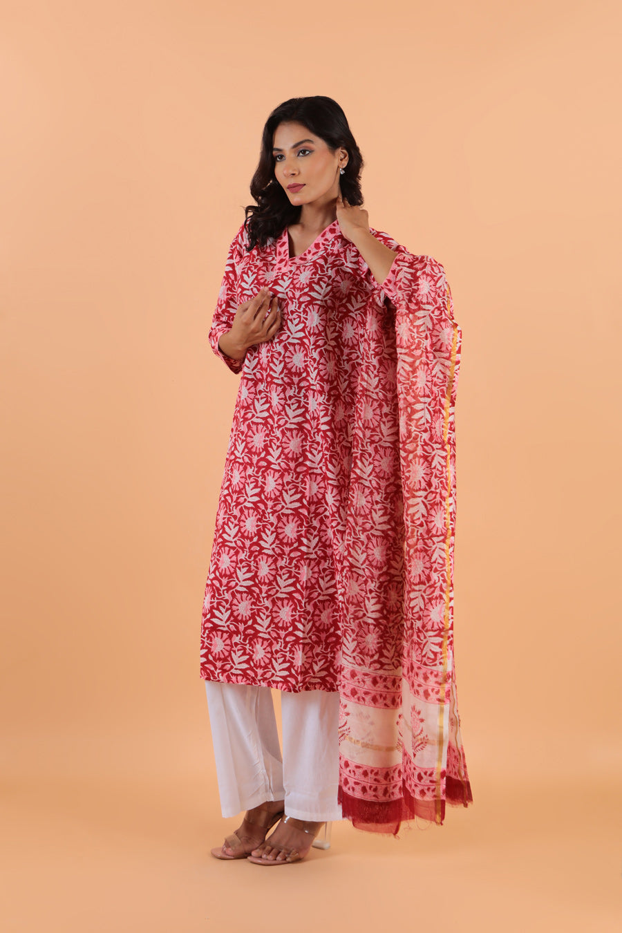 Chaap ae Gulistaan -  Kurta Set