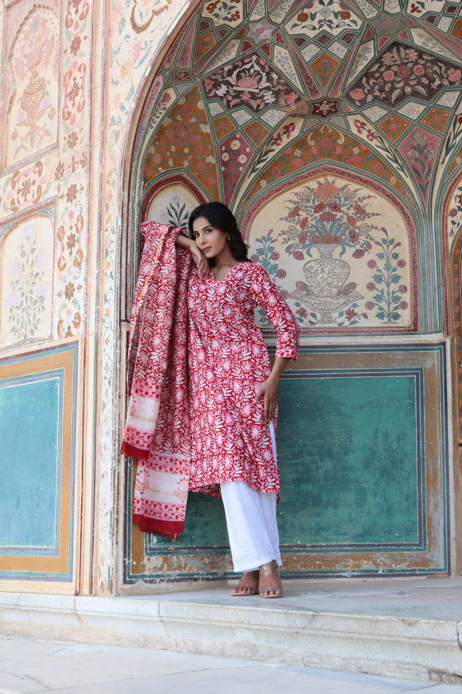 Chaap ae Gulistaan -  Kurta Set