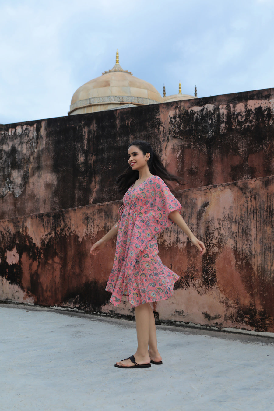 Gulabi Leher - Kaftan