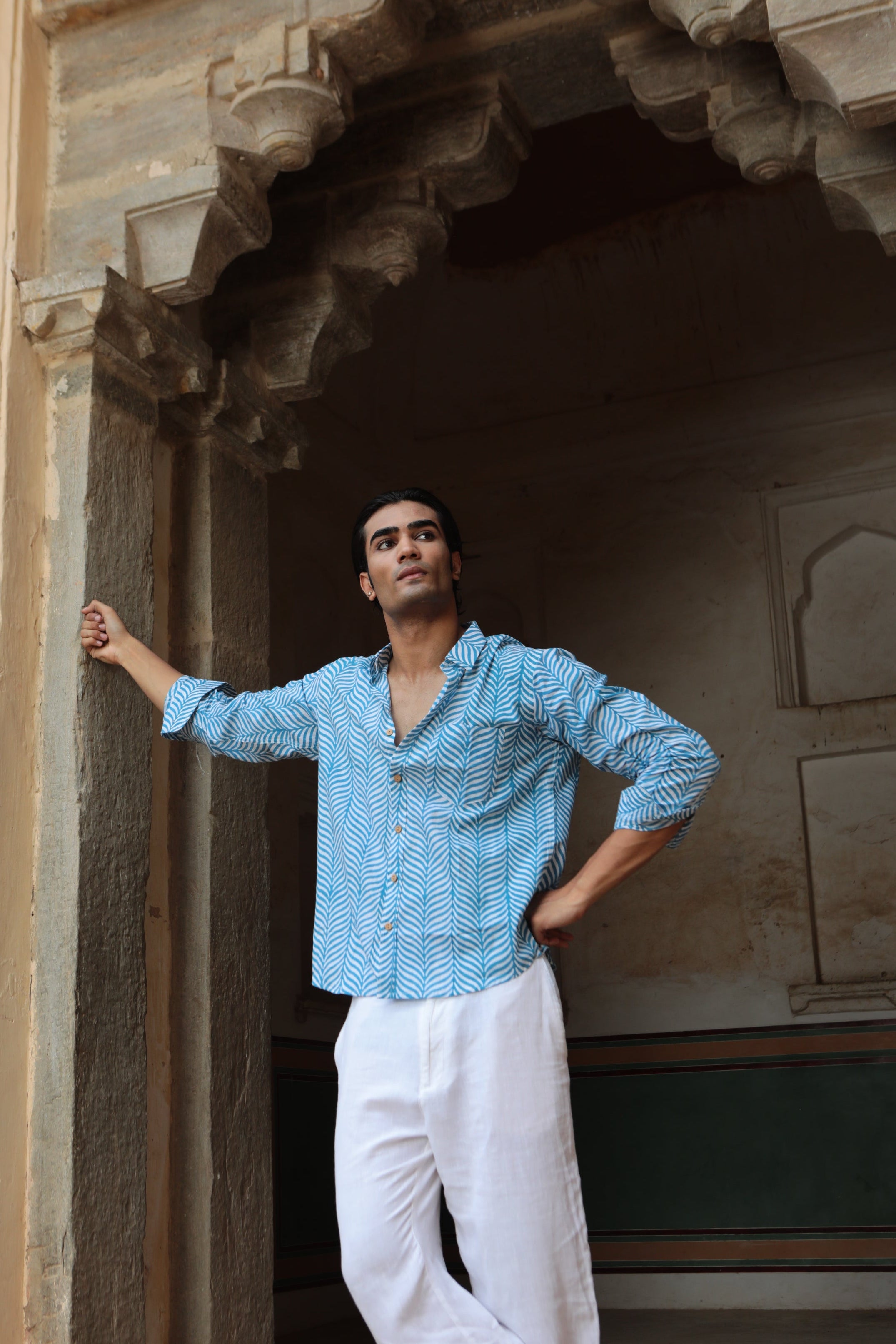 Wander Blue  – Men’s Shirt