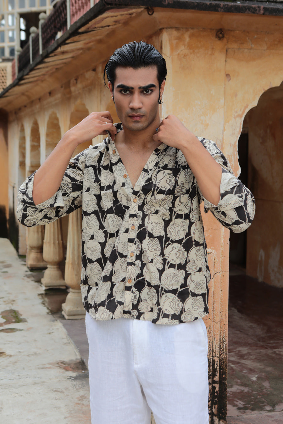 Noir Mirage  – Men’s Shirt