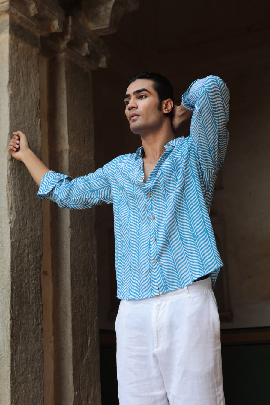 Wander Blue  – Men’s Shirt